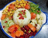 A picture of step 7 of Vegan Buddha Bowl.