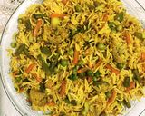 A picture of step 10 of Mix Vegetable Pulao.