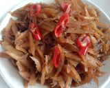 Foto langkah ke 5 dari resep Tumis Pepaya Muda.