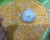 Foto langkah ke 5 dari resep Bola Ubi Ungu Cokelat.