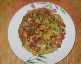 A picture of step 4 of Masala Omlette.