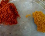 A picture of step 1 of 3 Spice Fish Masala.