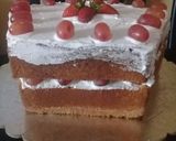 A picture of step 7 of White sponge cake.