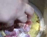 A picture of step 2 of Degi Aloo Gosht.