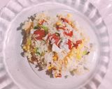 Foto langkah ke 4 dari resep Nasi Goreng Sosis Telor (Sostel) Kesukaan Anakku.