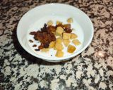 Foto del paso 3 de la receta Kéfir con arándanos y semillas
