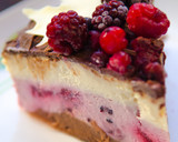 Foto del paso 3 de la receta: Tarta mousse de frambuesa, mora y chocolate