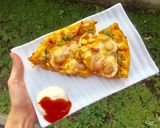 Foto langkah ke 4 dari resep Pizza teflon / oven no telur lembut.