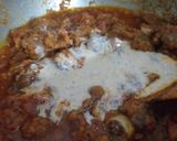 A picture of step 5 of Aloo bhukara(plum) mutton boneless karahi.