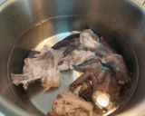 大黃瓜丸子雞湯的食譜步驟1照片