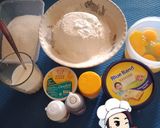 Foto langkah ke 1 dari resep Marble Cake topping suka2.