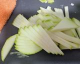 Foto del paso 2 de la receta: Hamburguesa de pollo, boniato, cebolla y calabacín