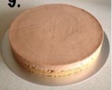 Une image de l'étape 5 de Cheesecake au toblerone.