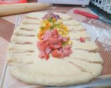 A picture of step 8 of Caramelized Onion Braided Bread #MyHome-bread Contest.