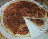 Foto del paso 3 de la receta: Tarta de durazno y manzana 👌