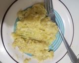 Foto del paso 1 de la receta: Puré de plátano dulce.🍌🍓🍌🍓