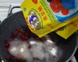 Foto langkah ke 3 dari resep 15. Puding Rosela.