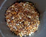 A picture of step 1 of Fig-dates instant dry fruits ladoo.
