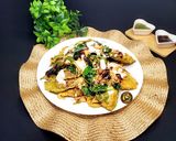 A picture of step 4 of Palak Patta Chaat(Spinach Leaves Chaat).