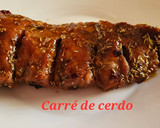 Foto del paso 7 de la receta: Carré de cerdo al romero con mostaza y miel