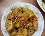 Hình bước làm 4 của món Mít mon kho tương hột