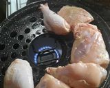 Foto del paso 1 de la receta: Pollo en Parrigas con palmitos y brócoli