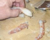 Foto del paso 9 de la receta: Salmón en salsa de gambas con angurinhas