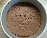 Foto langkah ke 3 dari resep Triple Chocolate Mousse Cake.