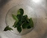 A picture of step 1 of Khathe mithe chole.