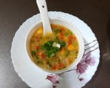 સ્વીટ કોર્ન સૂપ(Sweet Corn Soup Recipe in Gujarati) રેસીપી સ્ટેપ2ફોટો