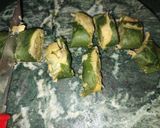 A picture of step 7 of Arbi Ke Patte Ki Sabji.
