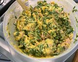 Une image de l'étape 21 de Gratin d’épinards au jambon, pignons de pin et floraline.