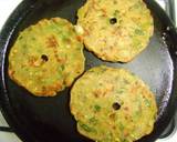 Spinach Thalipeeth recipe step 3 photo