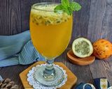 Foto langkah ke 4 dari resep (632) Passion Fruit Mocktail (Mocktail Markisa).