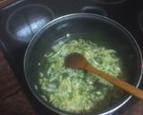 Foto del paso 2 de la receta: Carne de cochino con garbanzos y papas al mojo hervido