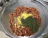 Une image de l'étape 5 de Riz rouge au citron et aneth.