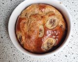 Une image de l'étape 4 de Fondant banane et pepite de chocolat.