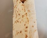 A picture of step 4 of My Quick BBQ Chicken Wrap.