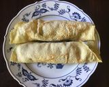 A picture of step 3 of California Farm Shrimp Avocado Egg Rolls.