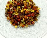 A picture of step 14 of Chana Salsa Chaat.