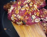 A picture of step 9 of Beetroot Oats Mini Tikki.