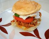Foto langkah ke 5 dari resep Pulled pork burger ucu.