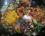 A picture of step 7 of Mutta curry.