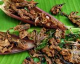 A picture of step 4 of Banana Flower Crispy Pakoda.