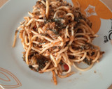 Foto del paso 6 de la receta: Espaguetis con ternera y espinacas
