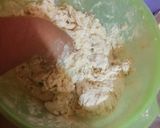 A picture of step 3 of Cinnamon Rolls 🤩.