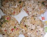 A picture of step 12 of Crispy Maggi donut.