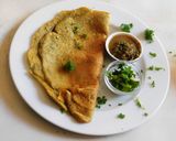 A picture of step 4 of Flavorful nutritious Keerai (Greens) Adai.