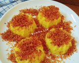 Foto langkah ke 4 dari resep Ketan Serundeng Pedes Manis.