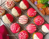 Foto langkah ke 14 dari resep 🇮🇩Donat labu mini merah putih 🇮🇩.